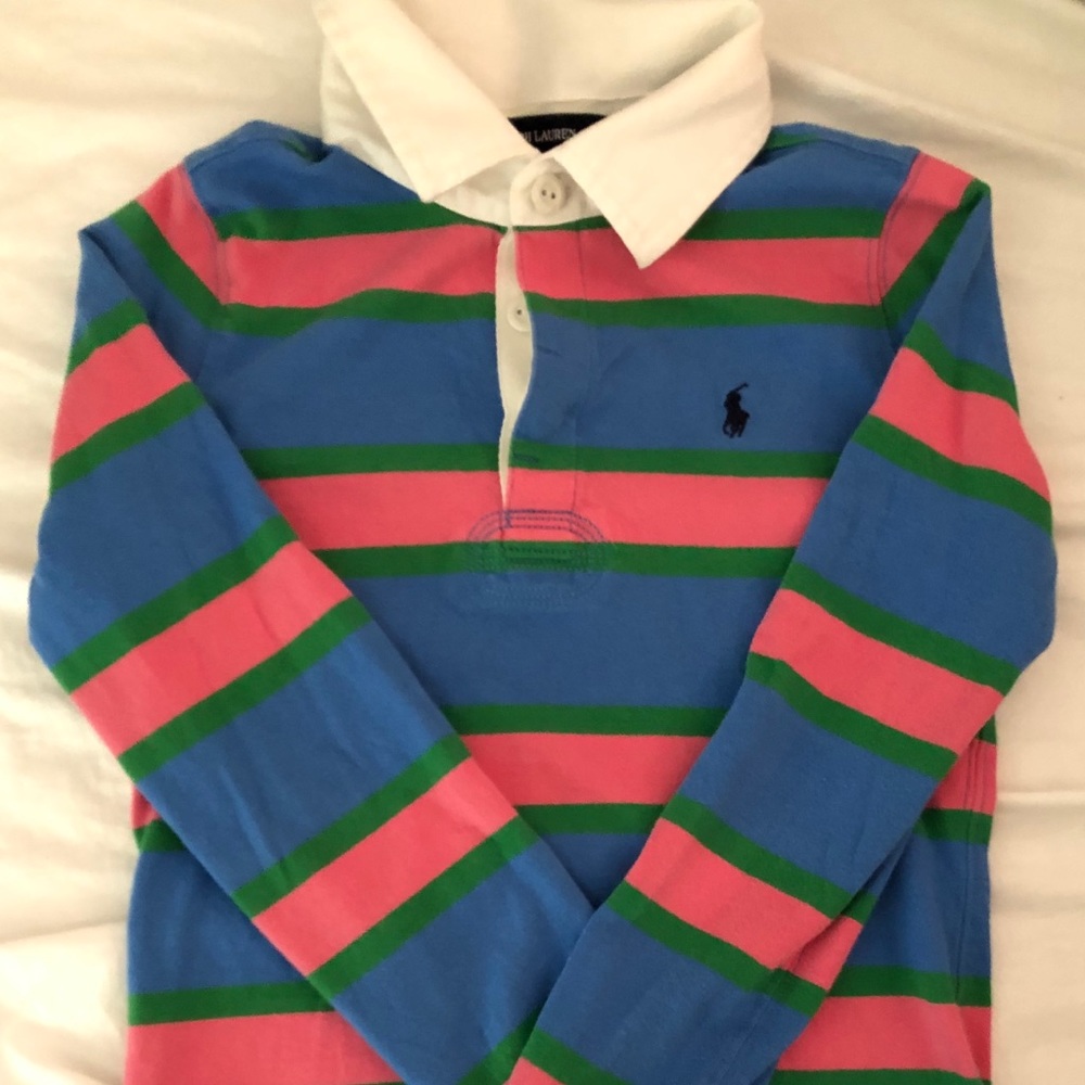 Boys Ralph Lauren Rugby Shirt, size 8/10